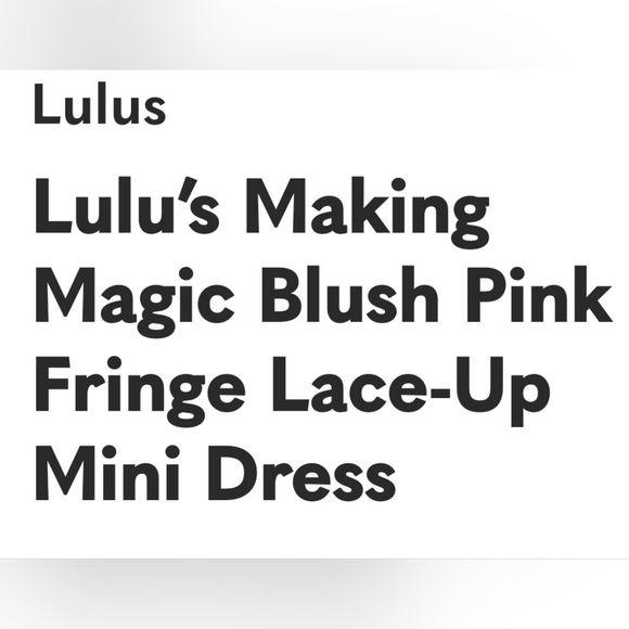 Lulus Mini Dress - Picture 5 of 12